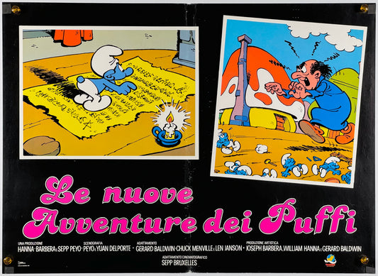 『スマーフ Le nuove avventure dei Puffi』 映画 ポスター イタリア オリジナル [1121]