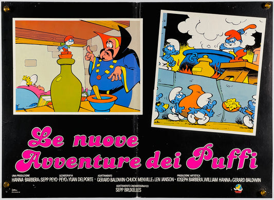 『スマーフ Le nuove avventure dei Puffi』 映画 ポスター イタリア オリジナル [1124]