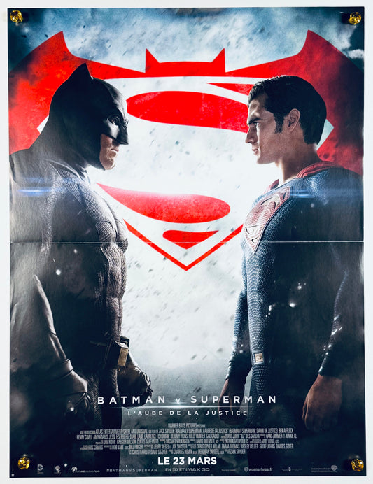 『バットマン vs スーパーマン ジャスティスの誕生』 映画 ポスター フランス オリジナル [115]