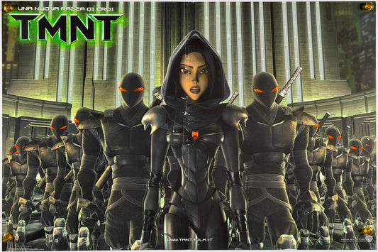 『ミュータント・タートルズ -TMNT-』 映画 ポスター イタリア オリジナル [1183]