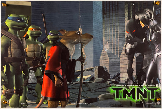 『ミュータント・タートルズ -TMNT-』 映画 ポスター イタリア オリジナル [1187]