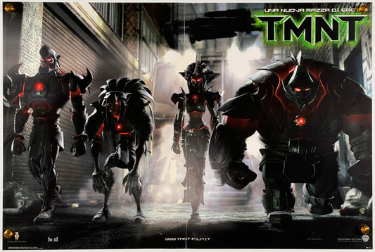 『ミュータント・タートルズ -TMNT-』 映画 ポスター イタリア オリジナル [1188]