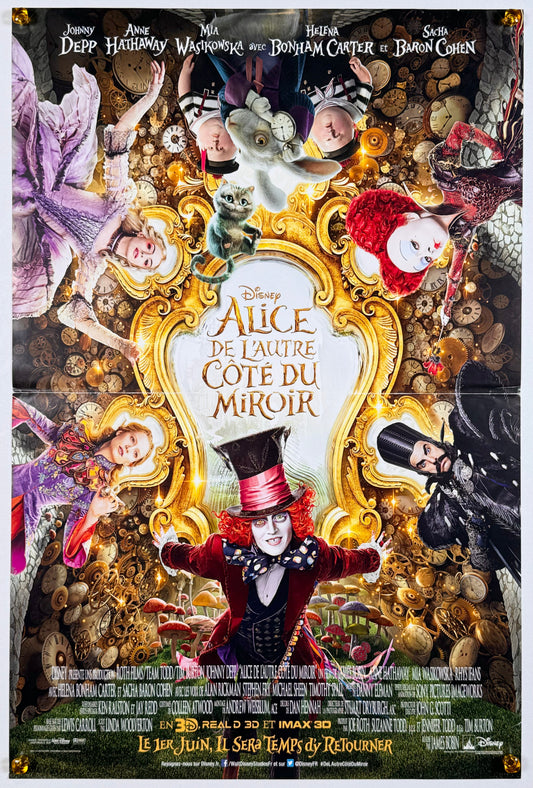 『アリス・イン・ワンダーランド／時間の旅』 映画 ポスター フランス オリジナル [119]