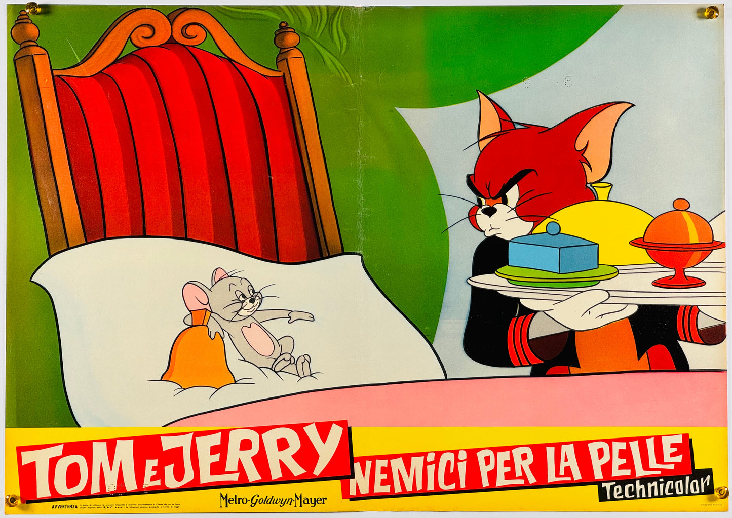 『トムとジェリー Tom e Jerry nemici per la pelle』 映画 ポスター イタリア オリジナル [1213]