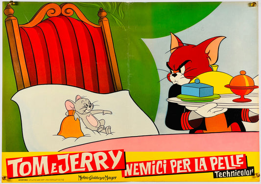 『トムとジェリー Tom e Jerry nemici per la pelle』 映画 ポスター イタリア オリジナル [1213]