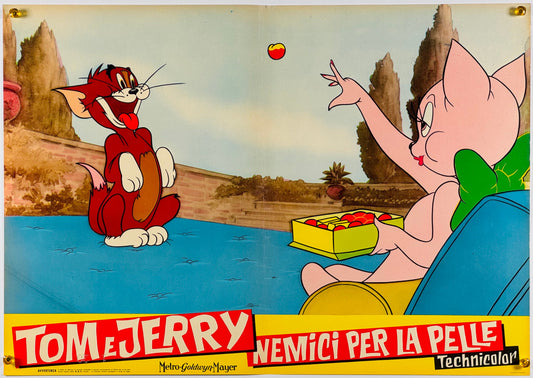 『トムとジェリー Tom e Jerry nemici per la pelle』 映画 ポスター イタリア オリジナル [1214]