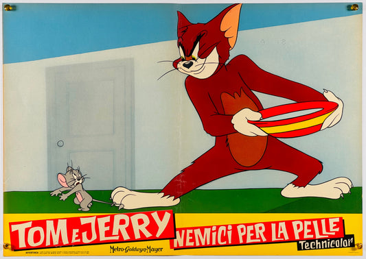 『トムとジェリー Tom e Jerry nemici per la pelle』 映画 ポスター イタリア オリジナル [1215]