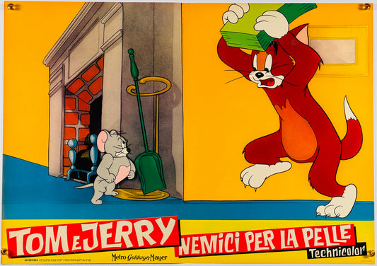 『トムとジェリー Tom e Jerry nemici per la pelle』 映画 ポスター イタリア オリジナル [1216]