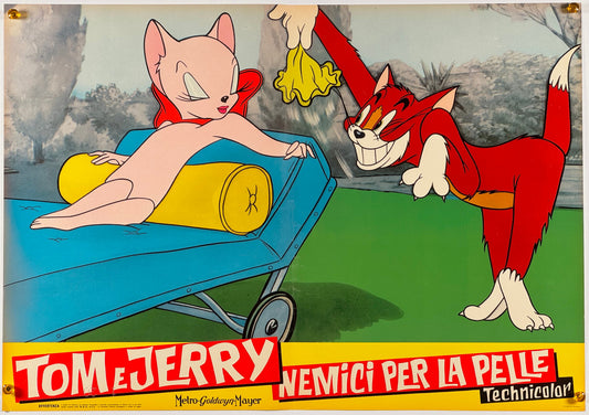『トムとジェリー Tom e Jerry nemici per la pelle』 映画 ポスター イタリア オリジナル [1219]