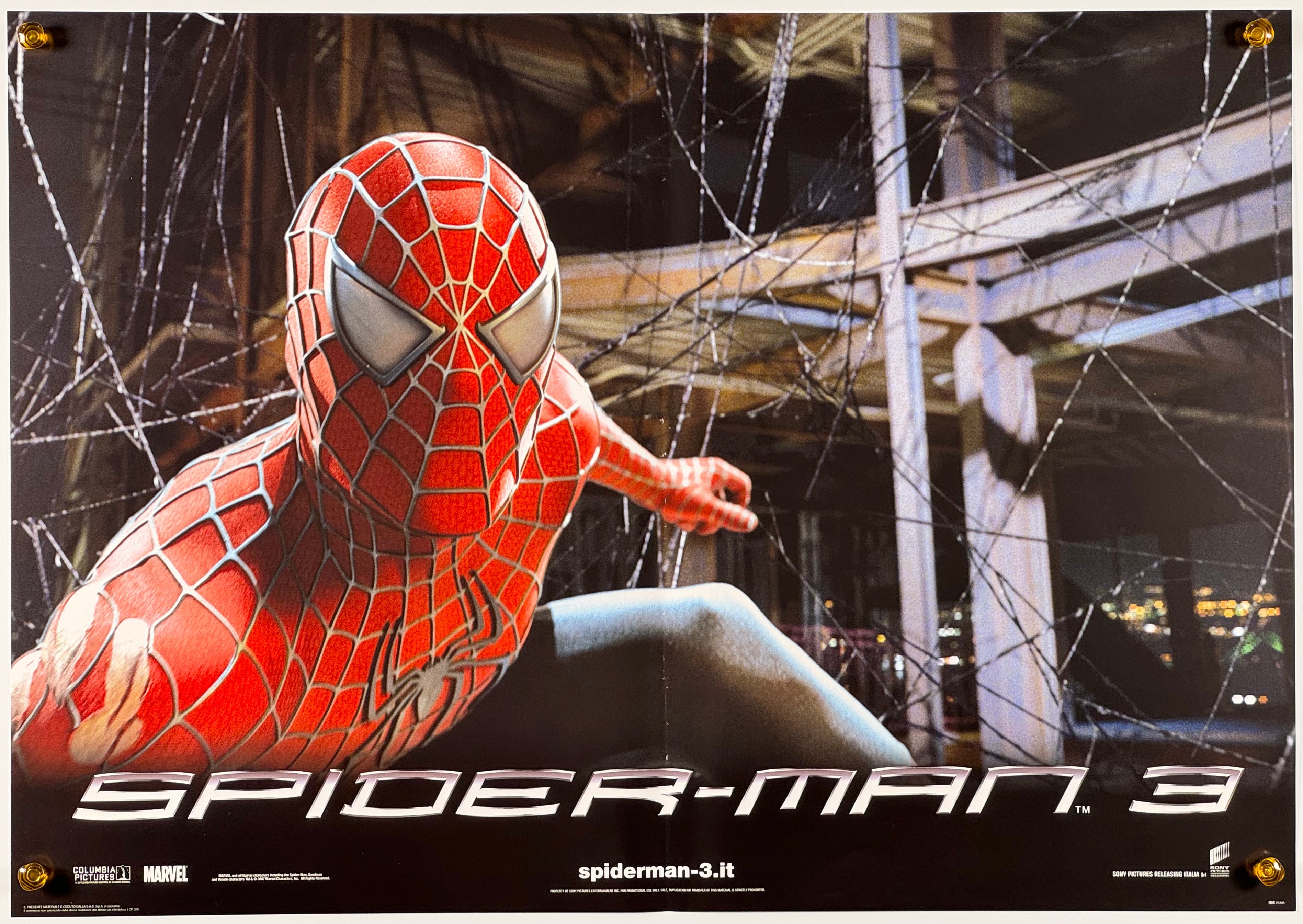 スパイダーマン3 ポスター スパイダーマン3』 洋画 イタリア - 海外版映画ポスター専門店