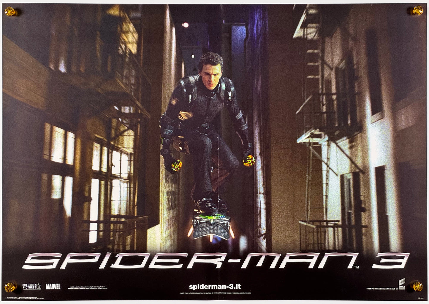 『スパイダーマン3』 映画 ポスター イタリア オリジナル [1240]