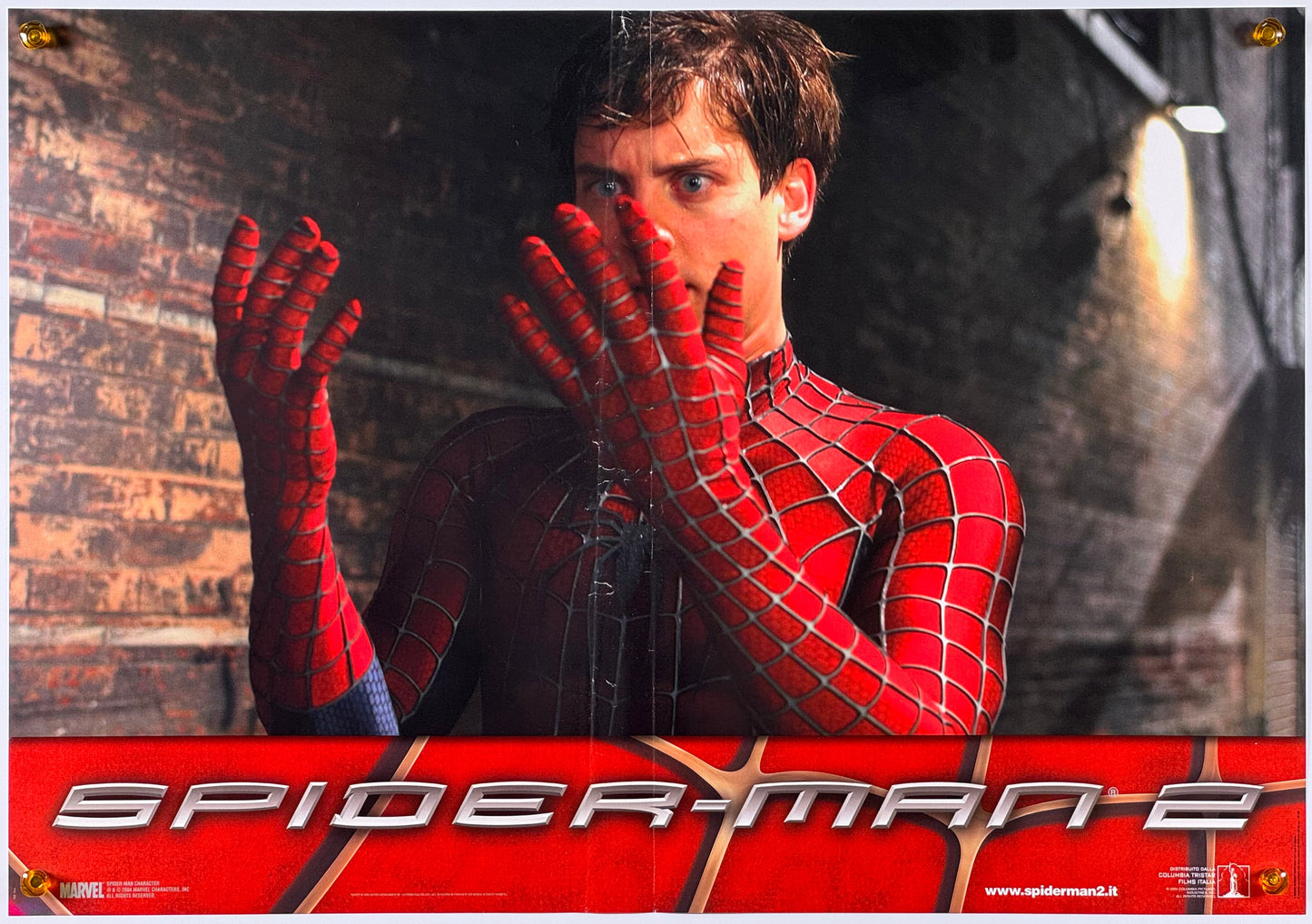 『スパイダーマン2』 映画 ポスター イタリア オリジナル [1242]