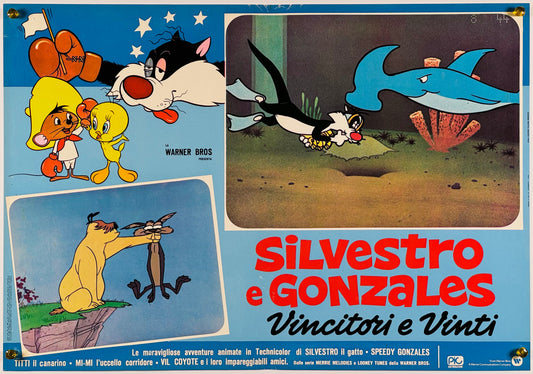 『ルーニー・テューンズ Silvestro e Gonzales vincitori e vinti』 映画 ポスター イタリア オリジナル [1271]