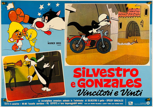 『ルーニー・テューンズ Silvestro e Gonzales vincitori e vinti』 映画 ポスター イタリア オリジナル [1279]