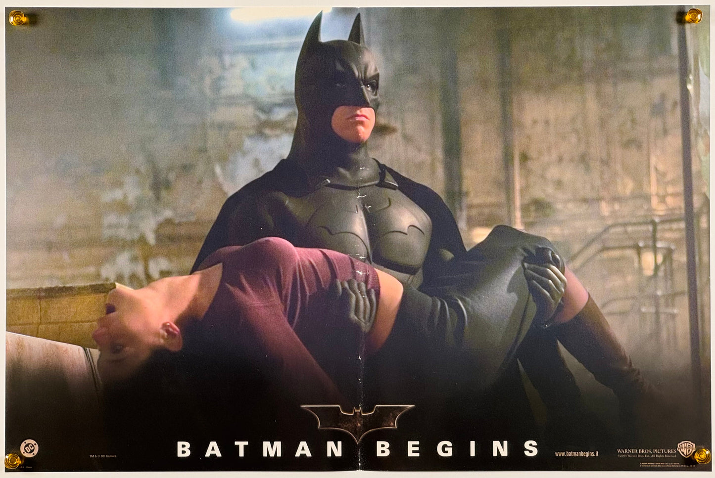『バットマン ビギンズ』 映画 ポスター イタリア オリジナル [1283]