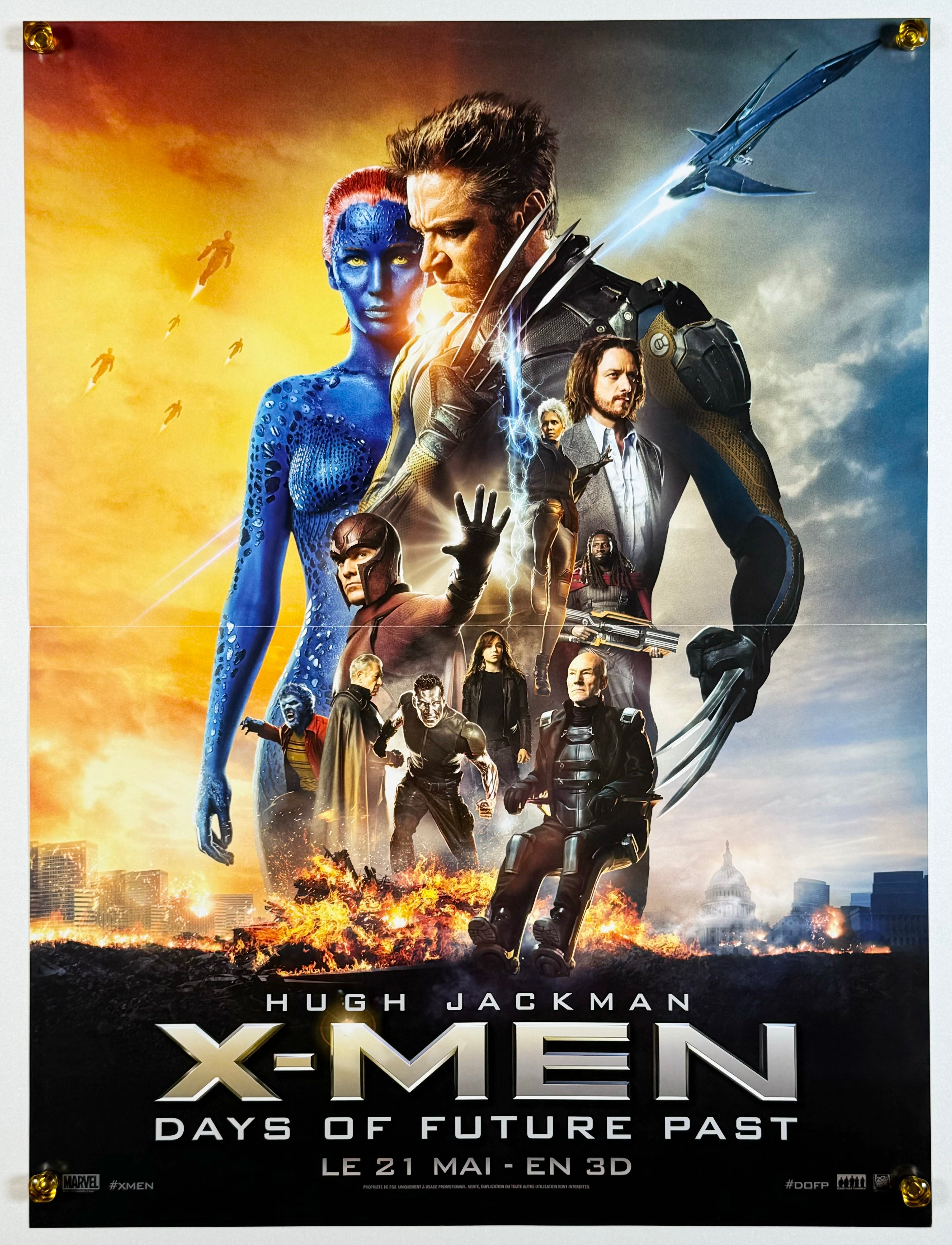 X-MEN: フューチャー&パスト』 洋画 フランス - 海外版映画ポスター