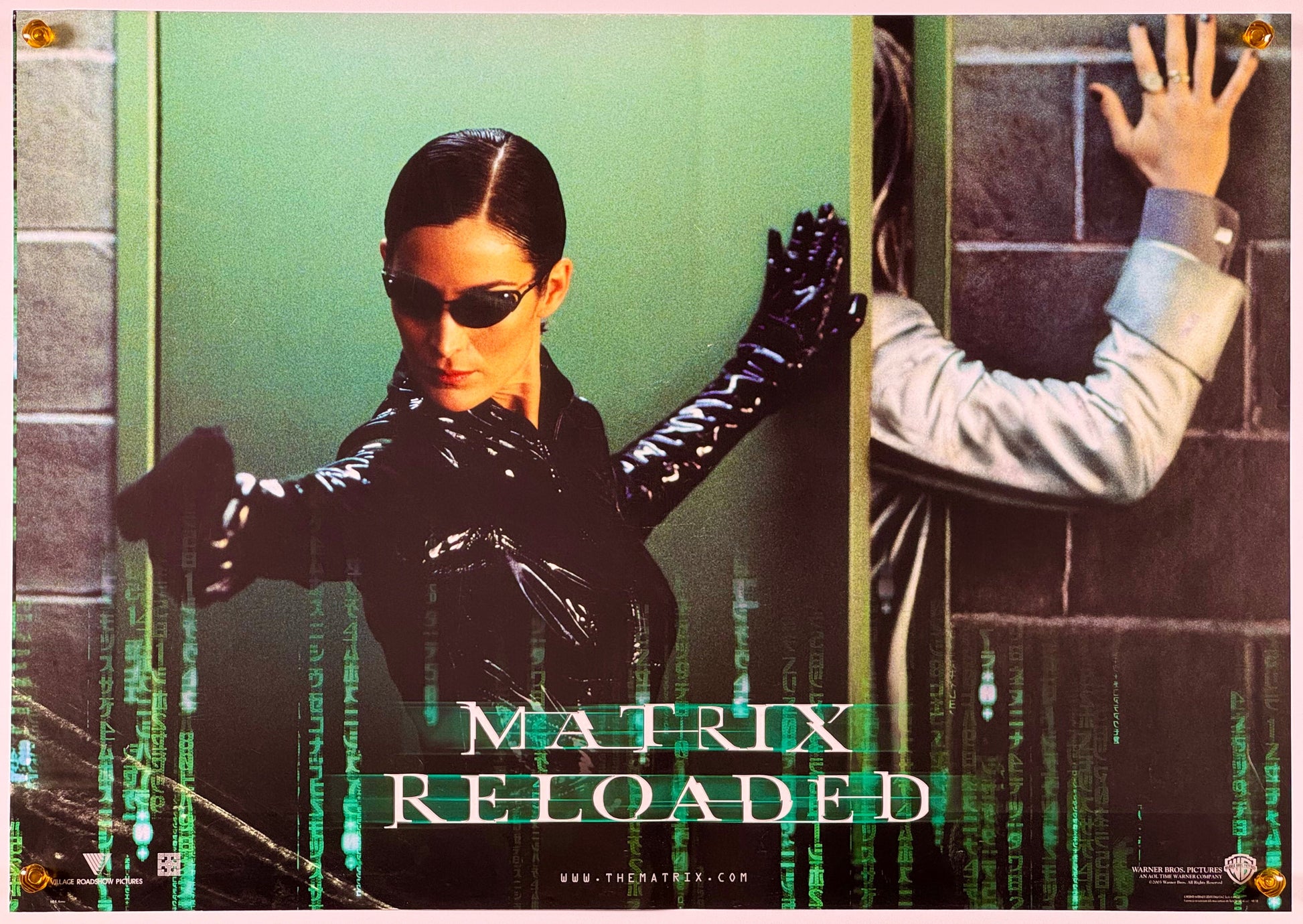 『マトリックス リローデッド』 映画 ポスター イタリア オリジナル [1353]