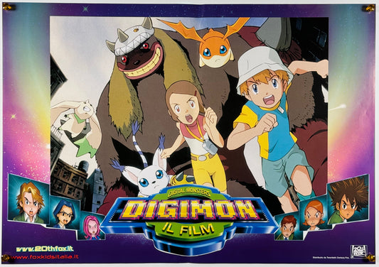 『Digimon: The Movie』 映画 ポスター イタリア オリジナル [1369]