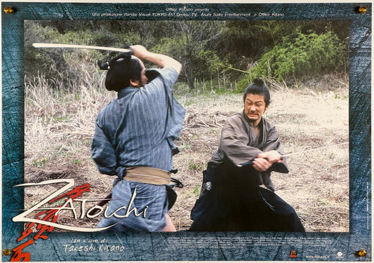 『座頭市』 映画 ポスター イタリア オリジナル [1382]