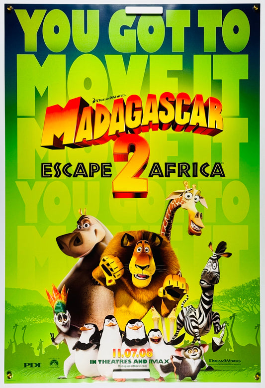『マダガスカル2』 映画 ポスター アメリカ オリジナル [1394]