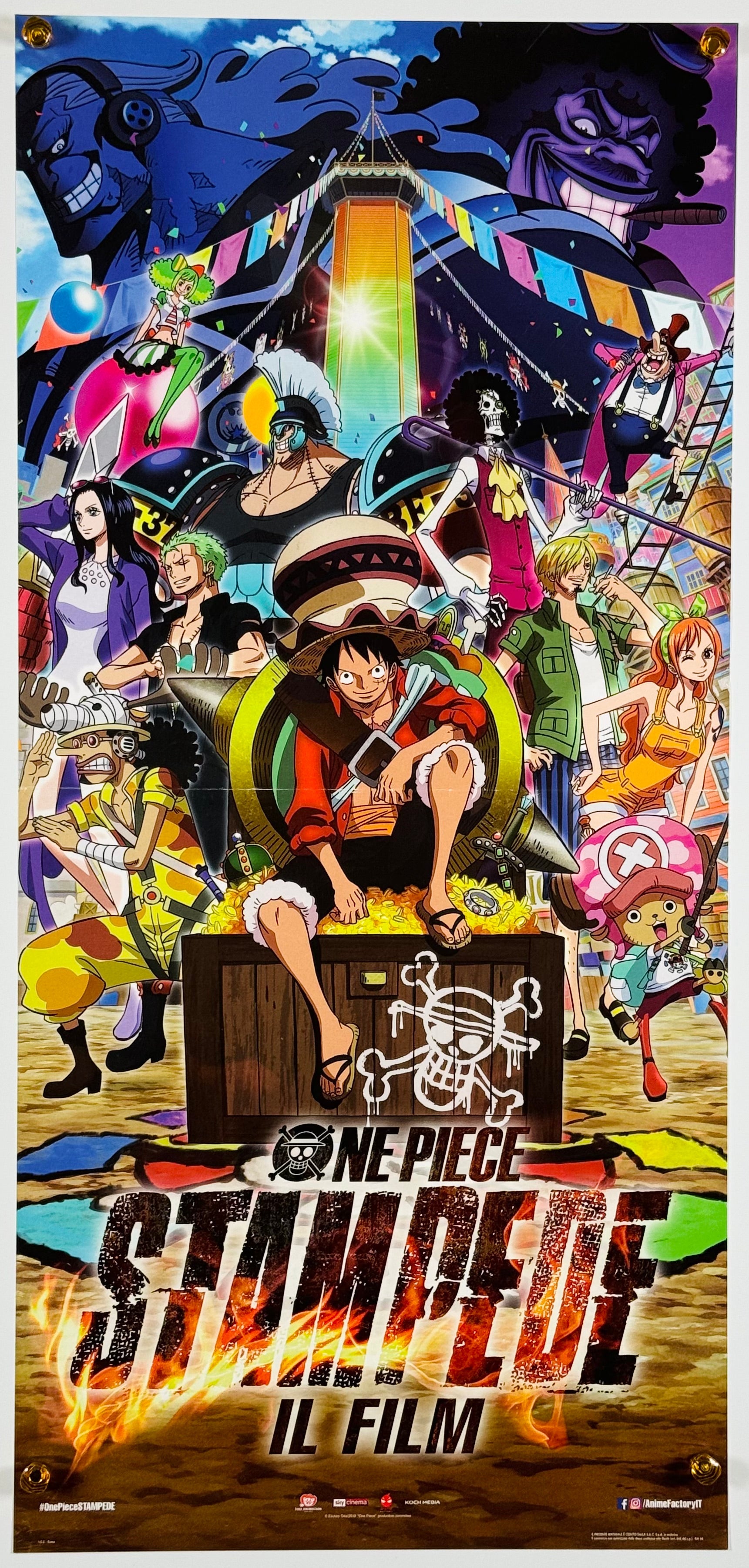 ONE PIECE STAMPEDE』 国内アニメ イタリア - 海外版映画ポスター専門