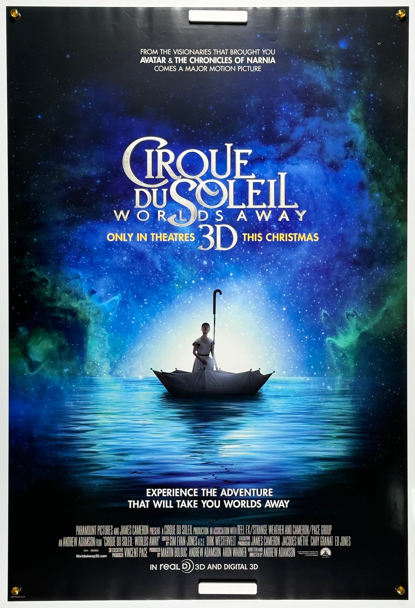 『シルク・ドゥ・ソレイユ3D 彼方からの物語』 映画 ポスター アメリカ オリジナル [1414]