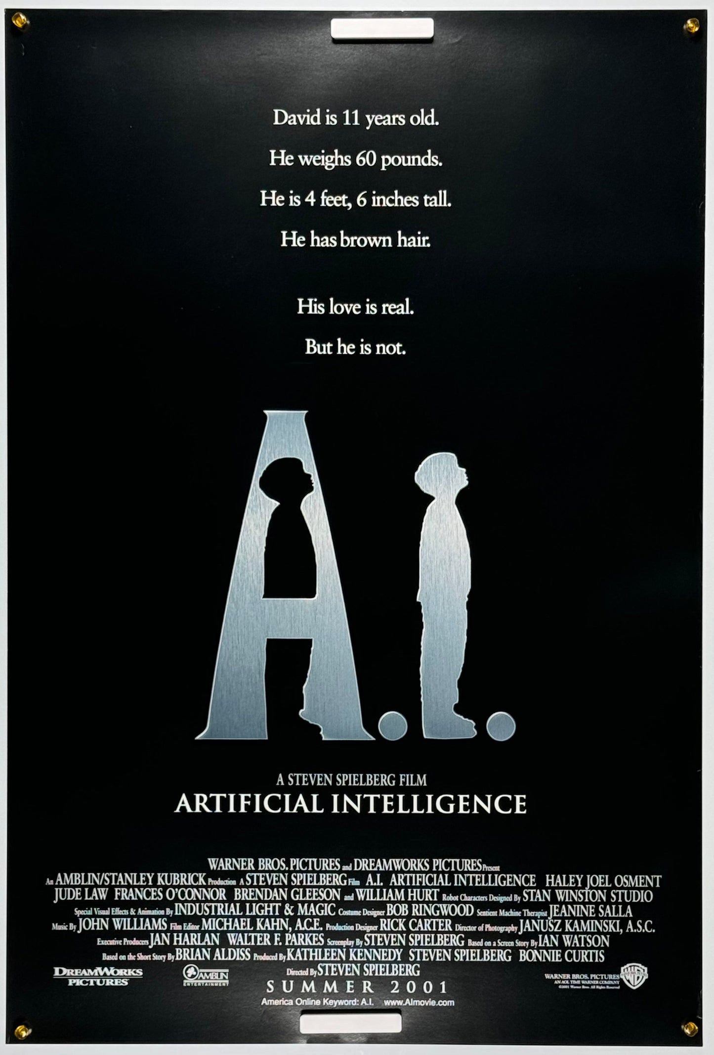 『A.I.』 映画 ポスター アメリカ オリジナル [1418]