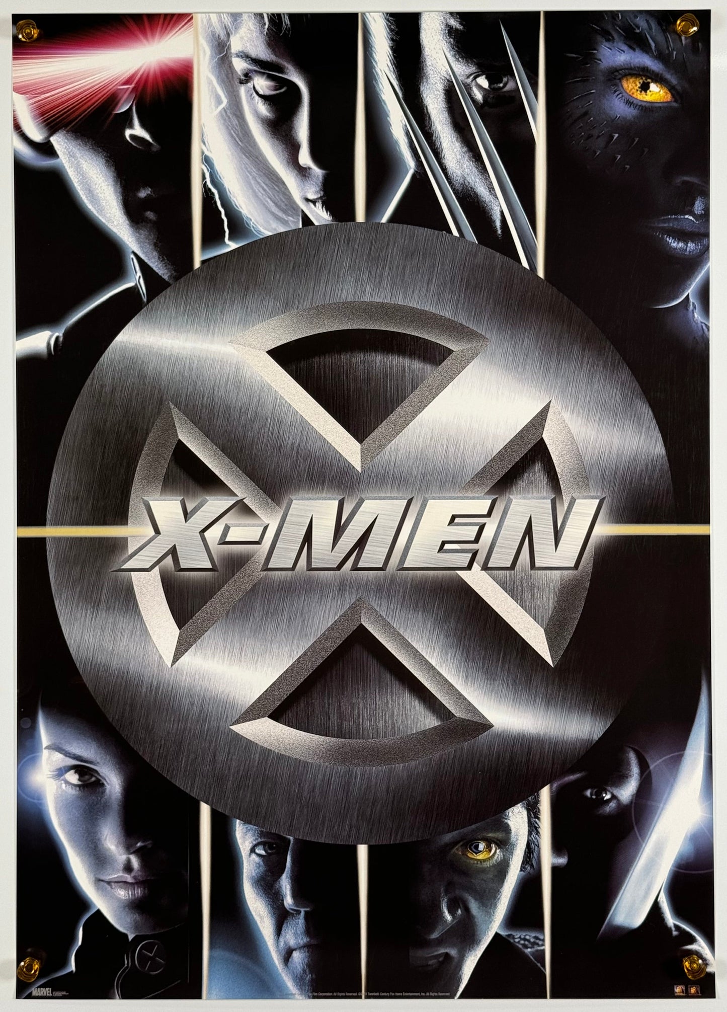 『X-MEN　VHS』 販促ポスター イギリス オリジナル [1419]