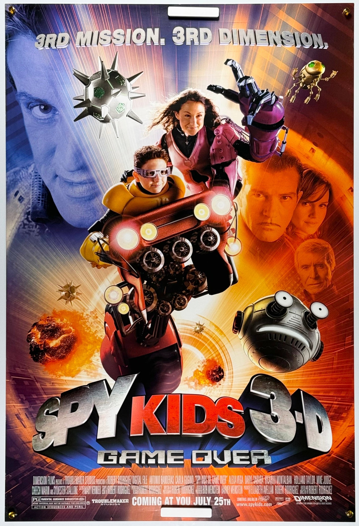 『スパイキッズ3-D:ゲームオーバー』 映画 ポスター アメリカ オリジナル [1426]