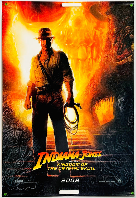 『インディ・ジョーンズ/クリスタル・スカルの王国』 映画 ポスター アメリカ オリジナル [1435]