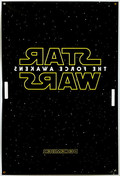 『スター・ウォーズ フォースの覚醒』 映画 ポスター アメリカ オリジナル [1443]