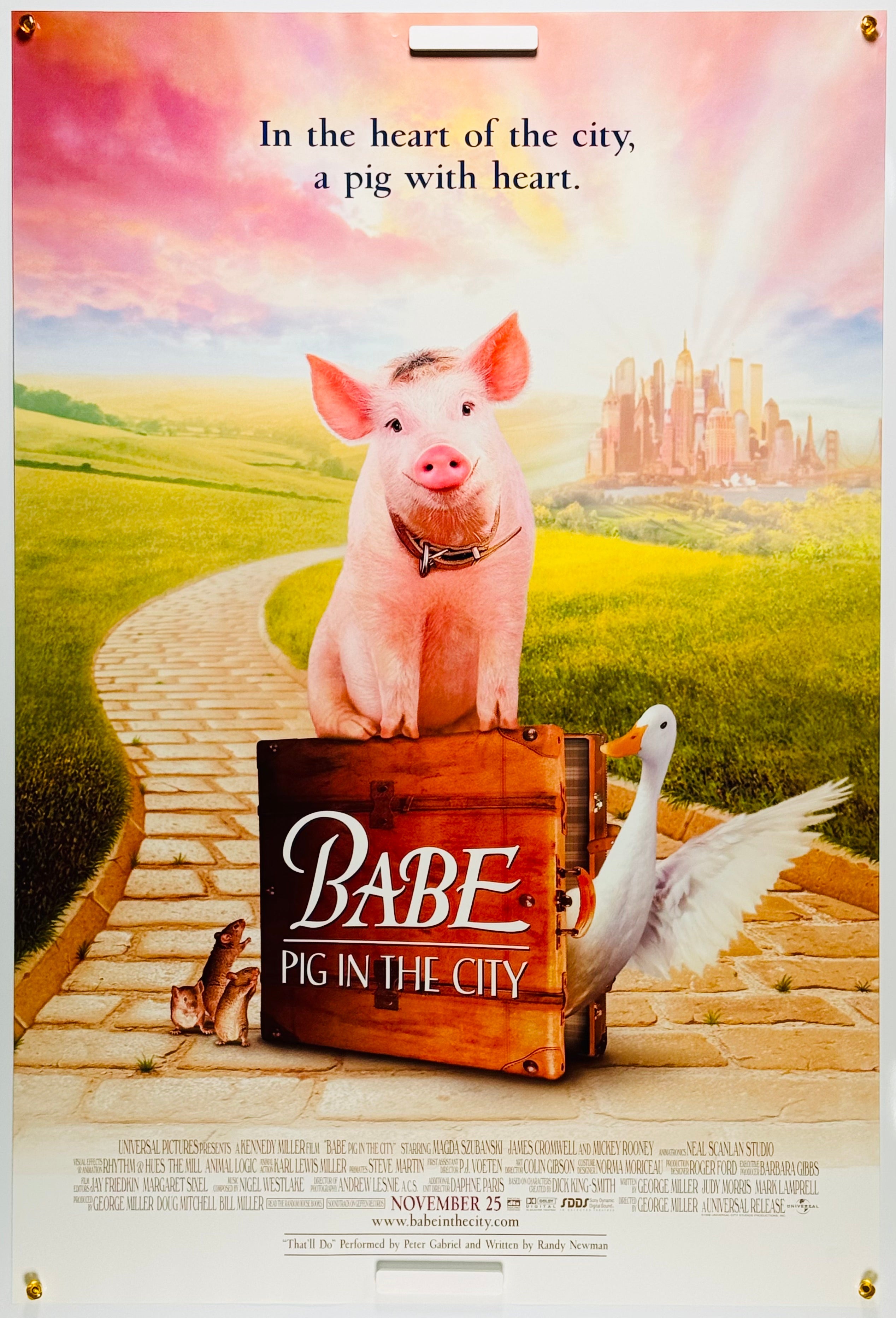 ベイブ 都会へ行く』 洋画 アメリカ - 海外版映画ポスター専門店