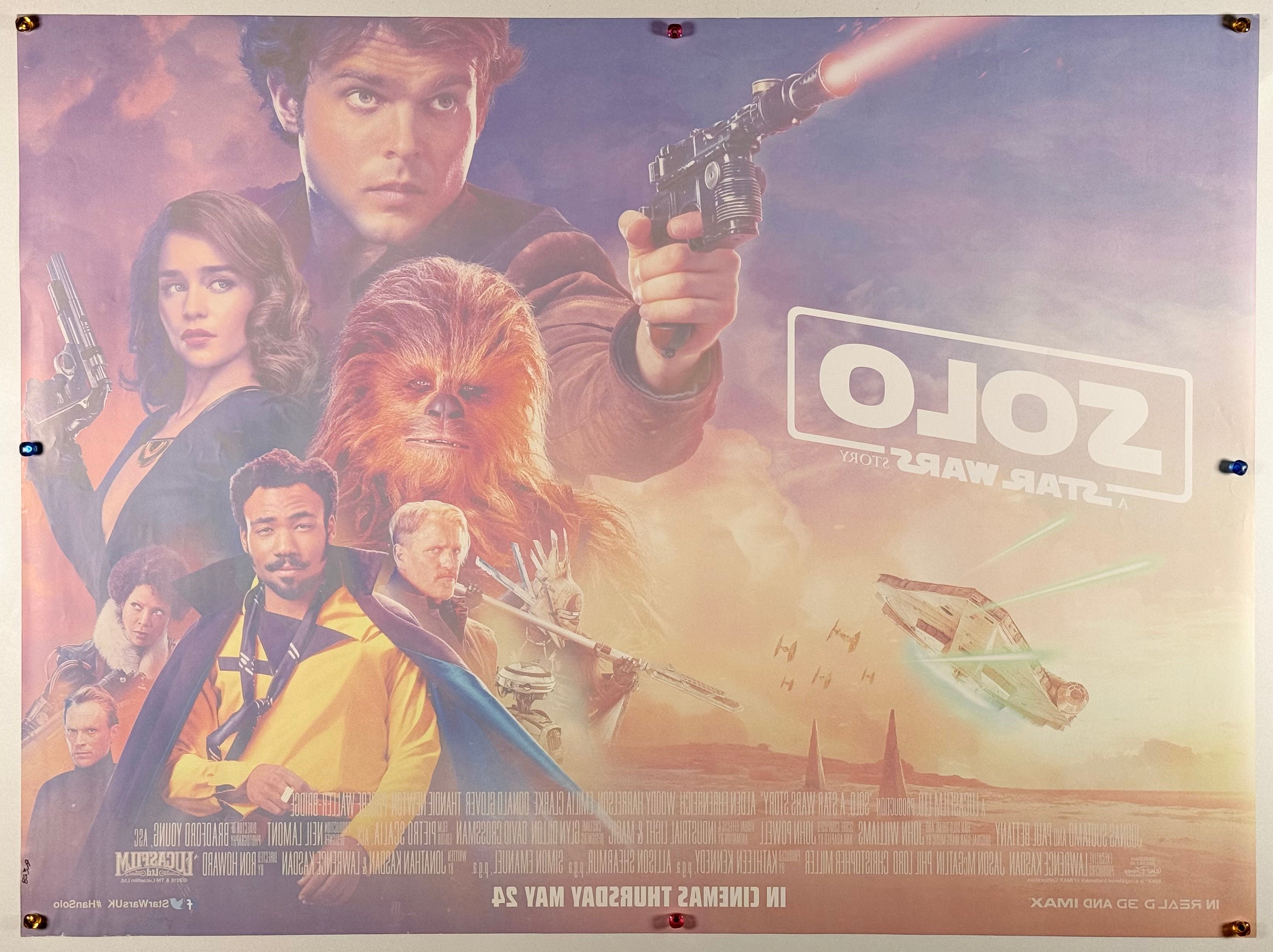 ハン・ソロ/スター・ウォーズ・ストーリー』 洋画 イギリス - 海外版