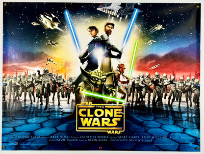 『スター・ウォーズ/クローン・ウォーズ』 映画 ポスター イギリス オリジナル [1458]_1