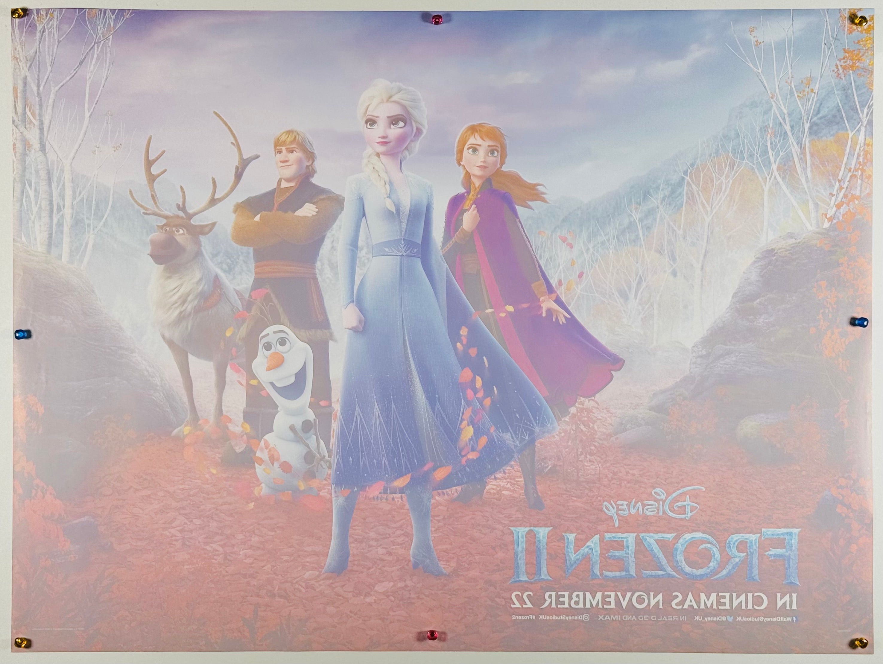 アナと雪の女王2』 海外アニメ イギリス - 海外版映画ポスター専門店
