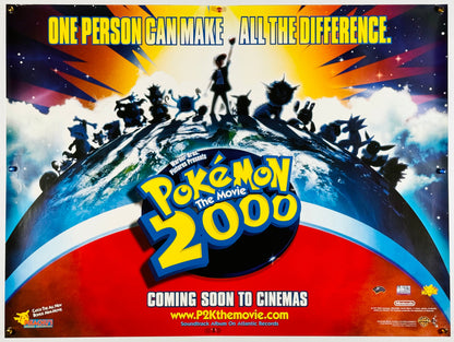 『劇場版ポケットモンスター 幻のポケモン ルギア爆誕』 映画 ポスター イギリス オリジナル [1460]