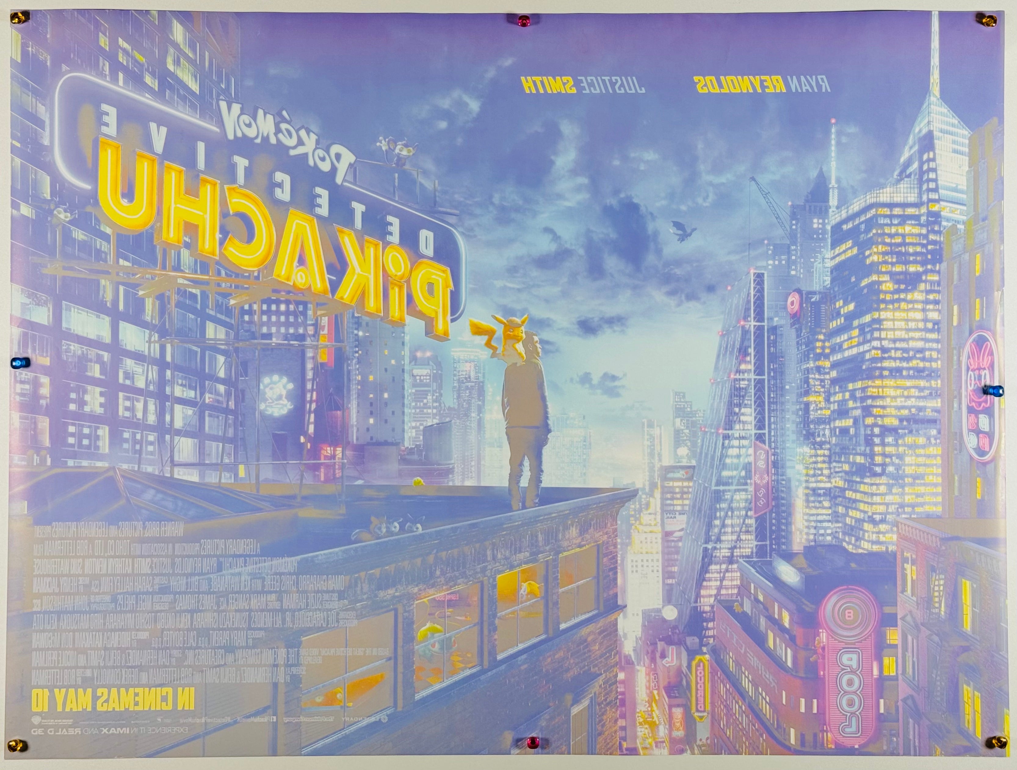名探偵ピカチュウ』 洋画 イギリス - 海外版映画ポスター専門店