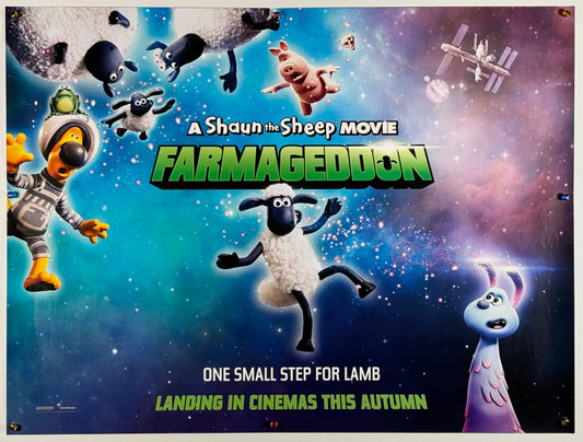 『映画 ひつじのショーン UFOフィーバー!』 映画 ポスター イギリス オリジナル [1478]