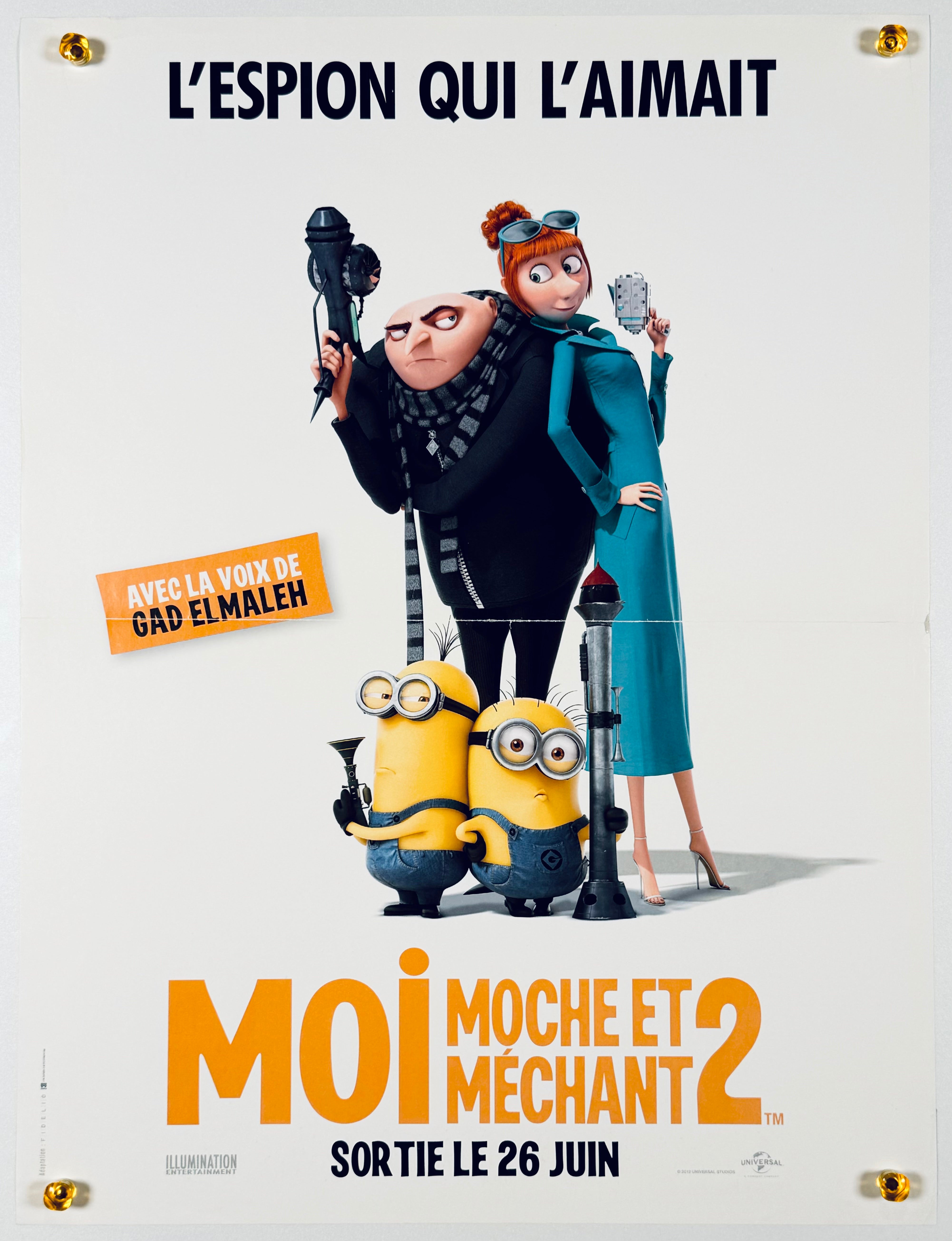 怪盗グルーのミニオン危機一発』 海外アニメ フランス - 海外版映画