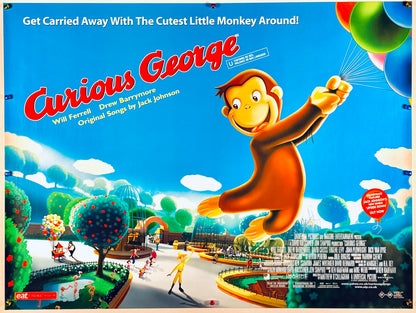 『おさるのジョージ』 映画 ポスター イギリス オリジナル [1482]_1