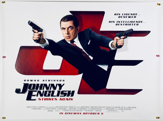 『ジョニー・イングリッシュ アナログの逆襲』 映画 ポスター イギリス オリジナル [1487]