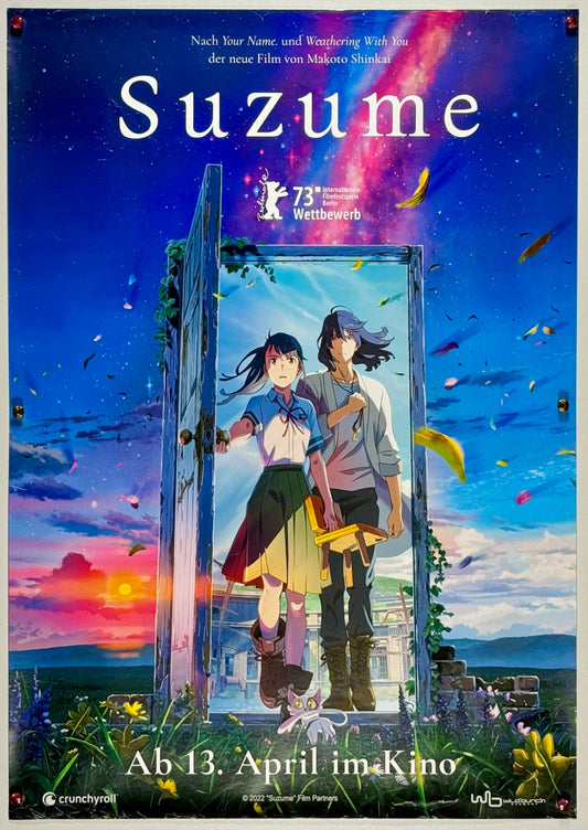 『すずめの戸締まり』 映画 ポスター ドイツ オリジナル [1489]