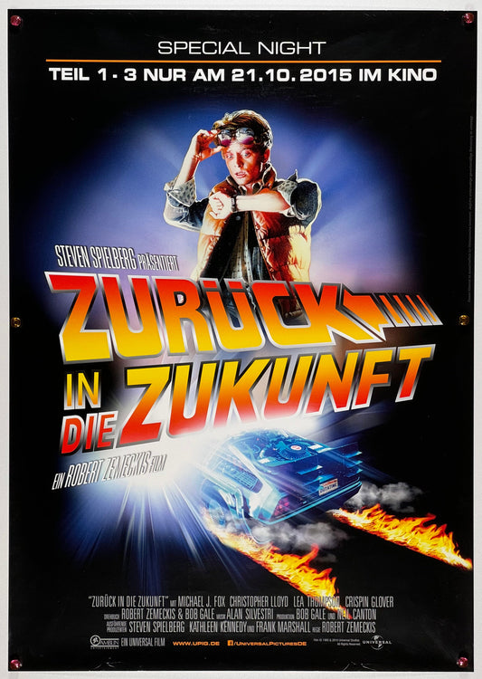 『バック・トゥ・ザ・フューチャー』 映画 ポスター ドイツ オリジナル [1490]