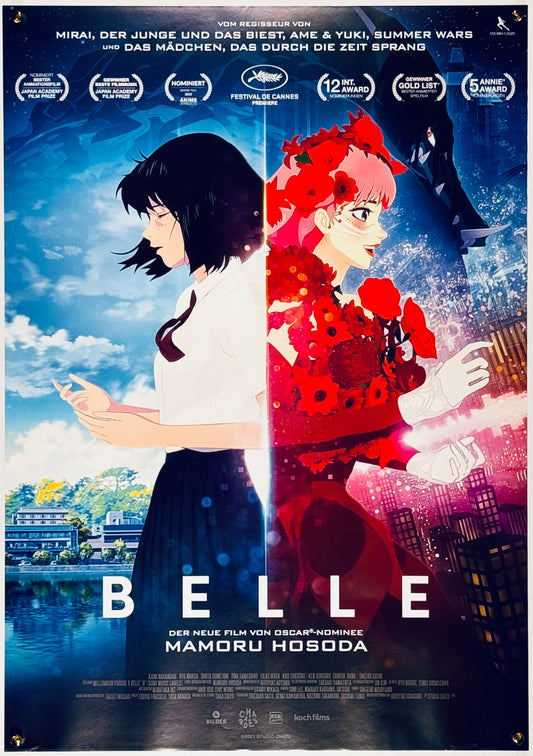 『竜とそばかすの姫』 映画 ポスター ドイツ オリジナル [1492]
