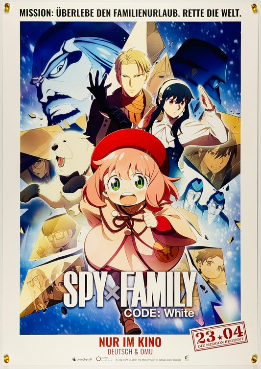 『劇場版 Spy x Family Code: White』 映画 ポスター ドイツ オリジナル [1509]