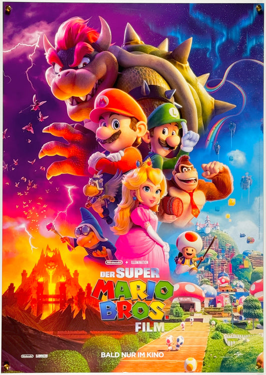 『ザ・スーパーマリオブラザーズ・ムービー』 映画 ポスター ドイツ オリジナル [1510]
