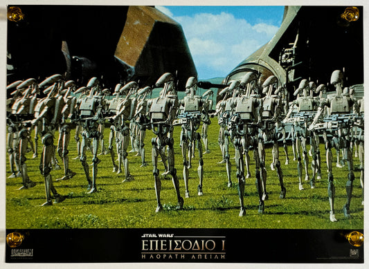 『スター・ウォーズ／ファントム・メナス (エピソード1)』 映画 ロビーカード ギリシャ オリジナル [1567]