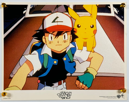 『劇場版ポケットモンスター 幻のポケモン ルギア爆誕』 映画 ロビーカード アメリカ オリジナル [1581]