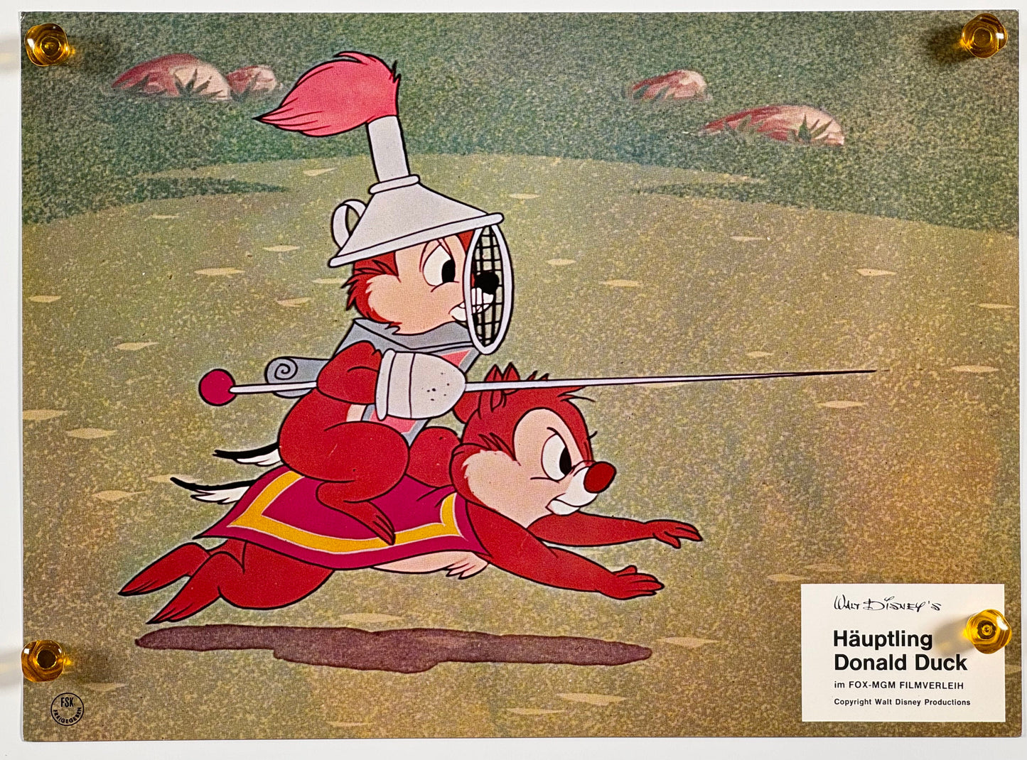 『ディズニー Cartoon Carousel』 映画 ロビーカード ドイツ オリジナル [1588]