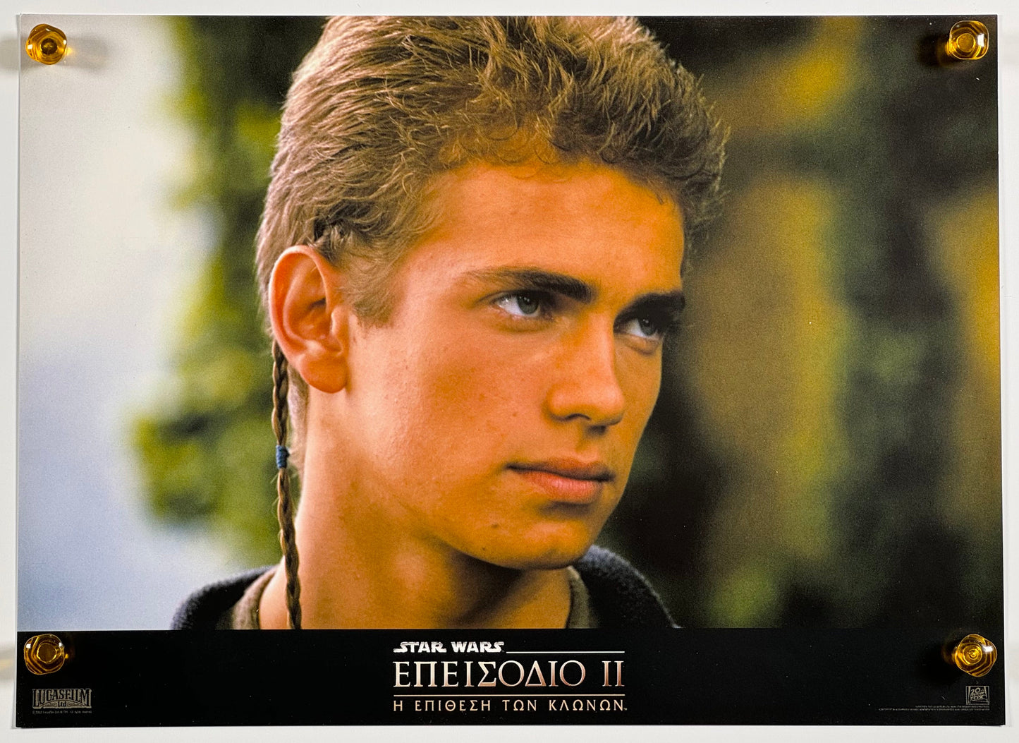 『スター・ウォーズ エピソード2/クローンの攻撃』 映画 ロビーカード ギリシャ オリジナル [1615]